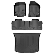 SMARTLINER A0118/B0035/D0047 2-Row Floor Liners & Behind Second Cargo Liner