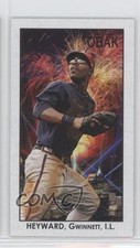 2010 TRISTAR Obak T212 Mini Black 34/50 Jason Heyward (Number in Circle) #18 0w4