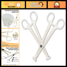 25pcs Disposable Septum Clamps - Body Piercing Plastic Forceps Tools Supplies