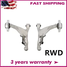 Front Lower Control Arms Ball Joints Kit For Infiniti Q50 Q60 EX35 EX37 QX50 RWD