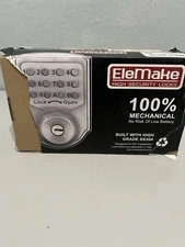 Elemake AX-MKD001 Keyless Entry Door Deadbolt - Silver