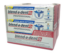 6x 40g blend-a-dent professional Haftcreme Voll-und Teilprothese - Maxipack