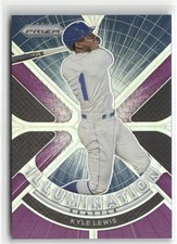 2021 Panini Prizm #IL-8 Kyle Lewis Illumination Purple Prizm ☘️610A