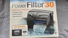 Aqueon SmartClean Power Filter 30 Gallon with EcoRenew Cartridge New Open Box