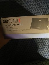 MB Quart NA2-400.2 Marine Amplifier 400W Compact Design Easy Installation