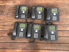 Lot of 6x Avaya 9608G IP 8-line Business Office Phone