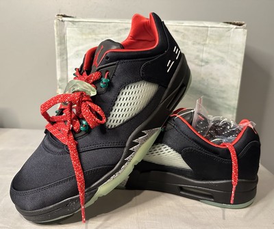 Air Jordan Retro Low CLOT Jade Black Sneakers DM4640-036 Men s Size 10.5