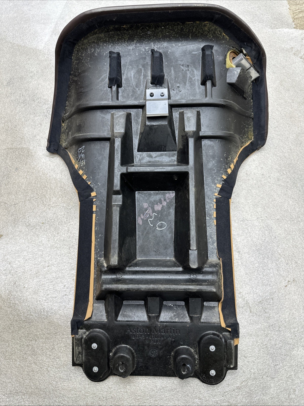2011 Aston Martin DB9 GT Rear Back Left Driver Upper Top Seat Cushion