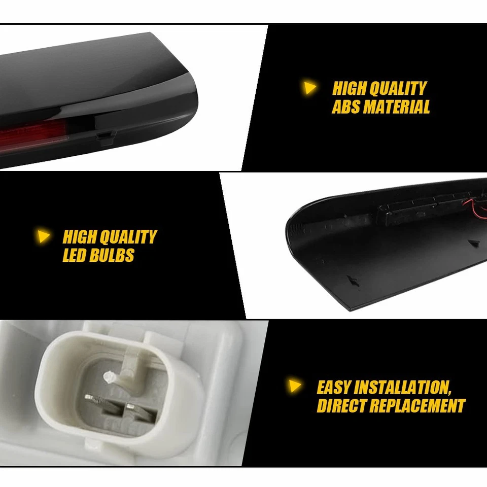 For Rover LR3 Land Rear LR4 Third Brake Tail LR072856 Stop Lamp Light LR029623 - Image 3 of 4