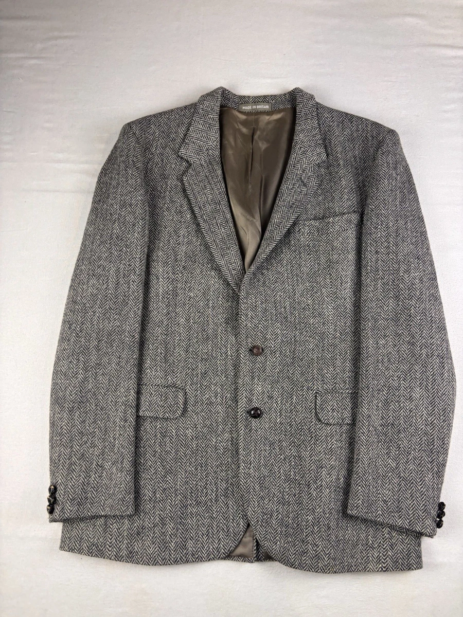 Tweed Regular 40 Jacket Vintage Suit Jackets & Blazers for Men for