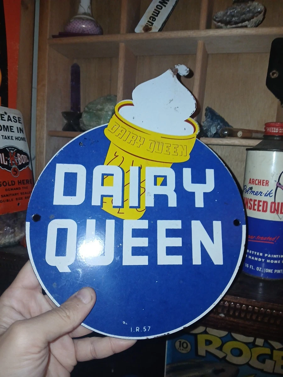 Dairy Queen Sign In Original Advertising Signs (1930-1969) for