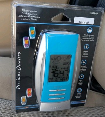 Lexibook Weather Station Precious Quattro Brand New Sealed Sm840 Teal Model