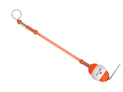 Mikado BISSANZEIGER - HANGER STYROFOAM MIT ROHR 16cm Größe M - ROT oder GELB
