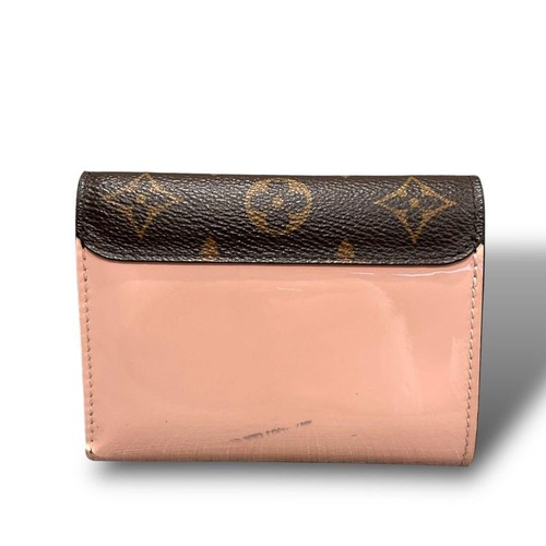 Excellent Condition Louis Vuitton Cherrywood Folded Wallet for Women From Japan - Picture 3 of 10