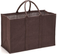 CJN50C Borsa Multiuso in Iuta Cioccolato72L 63,0 X 30,0 X 40,0 Cm