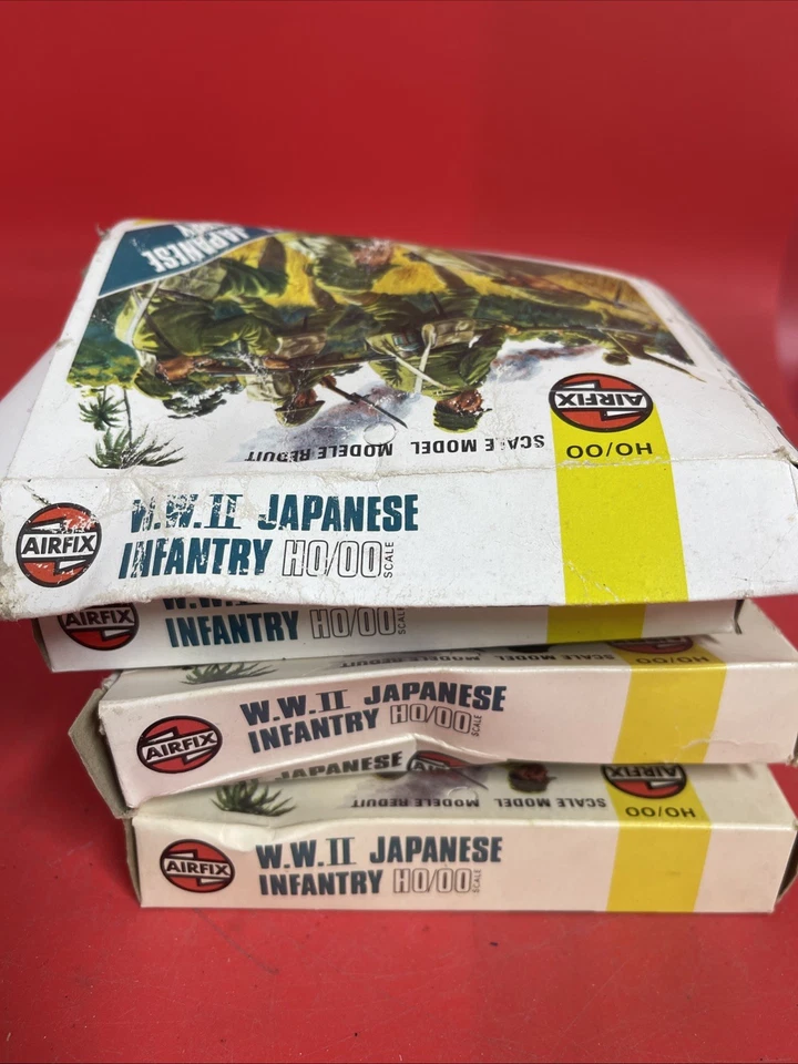 De colección 1975 Airfix Segunda Guerra Mundial Infantería Japonesa #01718-7 S18.  #29 Foto 4 de 4