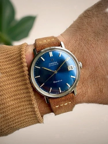 Omega Seasmaster Blue Dial Vintage Cal 562 Automatic