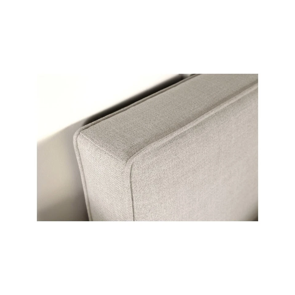 Cabecero tapizado con panel King Kosmo arena Foto 4 de 4