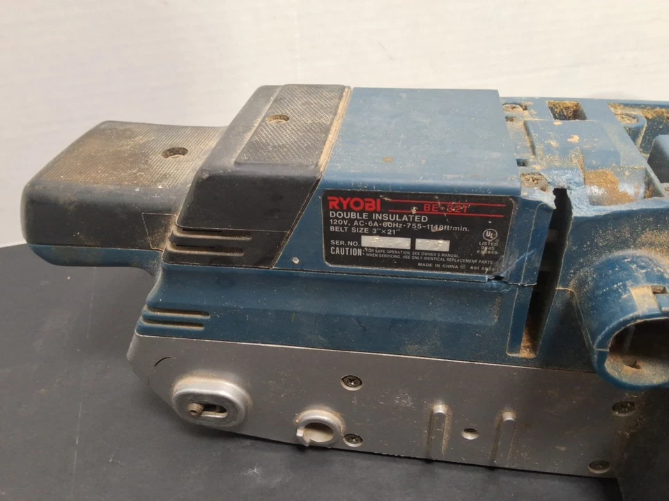 Lijadora de banda de velocidad variable Ryobi BE-321 tipo 2 | tamaño de correa 3" x 21 Foto 4 de 4