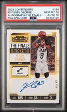 2023 CONTENDERS AUTO-THE FINALS #144 KEYONTE GEORGE 38/49 PSA 10 AUTO 10