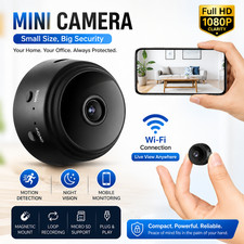 Mini Wireless Record Camera WiFi IP Home Security DVR Night Vision HD USB 1080P