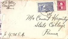 Vintage 1922 Special Delivery Cover To State College PA 10c Messenger Issue