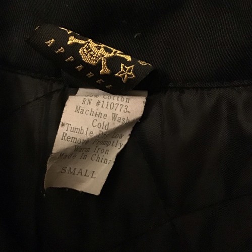 Vintage Lucky 13 Boys Lined Black Jacket: Size Small (approx. 6 To 8 Yrs) Lined - Picture 4 of 9