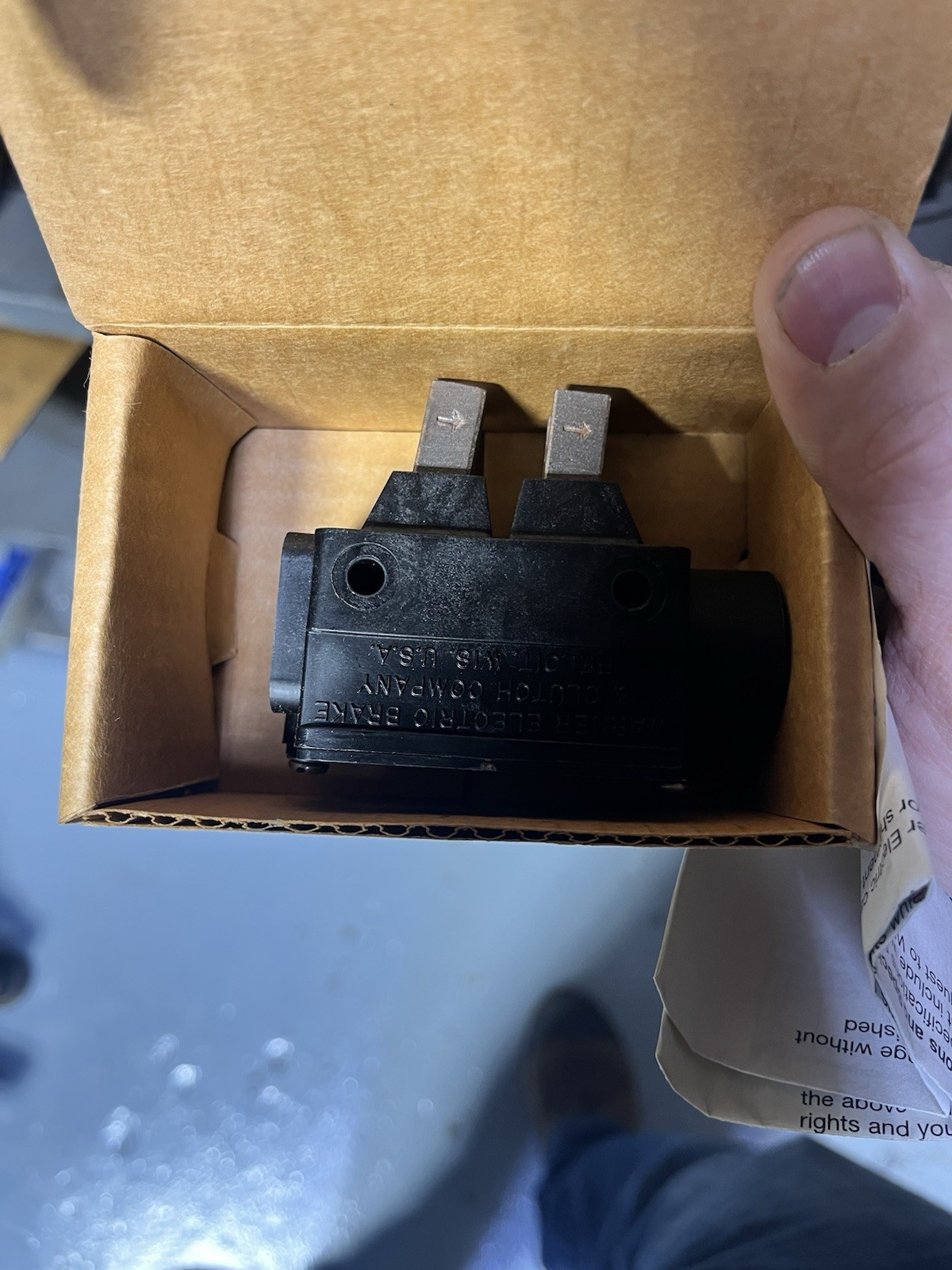 Warner Electric 5300-178-001 Brush Holder Assembly