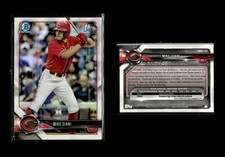 2018 Bowman Draft Chrome Refractor - #BDC-161 Mike Siani - Cincinnati Reds