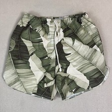 Jungle Gurl Shorts Womens Large Green Kilikopela OG Cream Banana Leaf Adult