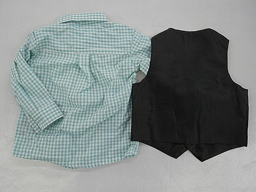Toddler Boys Sahara Club Dress Shirt, Vest & Dress Pants 4PC Set Sizes 2T - 4T - Picture 3 of 6