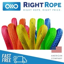 Double Braid Arborist Bull Rope tree rigging pulling line All Gear Husky