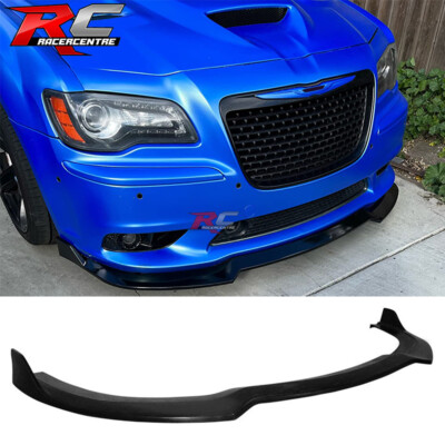 Fit 12-14 Chrysler 300 SRT8 Only Front Bumper Lip Splitter Unpainted PU
