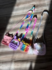 Lot Of 4 Little Girls Purses