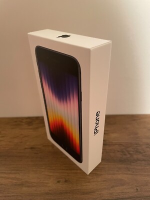 Apple iPhone SE 3. Gen. - 64GB - Mitternacht (Entsperrt)
