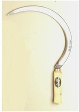 RONCOLA RONCOLETTA FALCIOLA FALCE DENTATA MISURA 40 CM MANICO IN LEGNO ANGELO B.