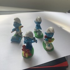 Smerfy "Total schlempft" 5 figurek 2008 w idealnym stanie