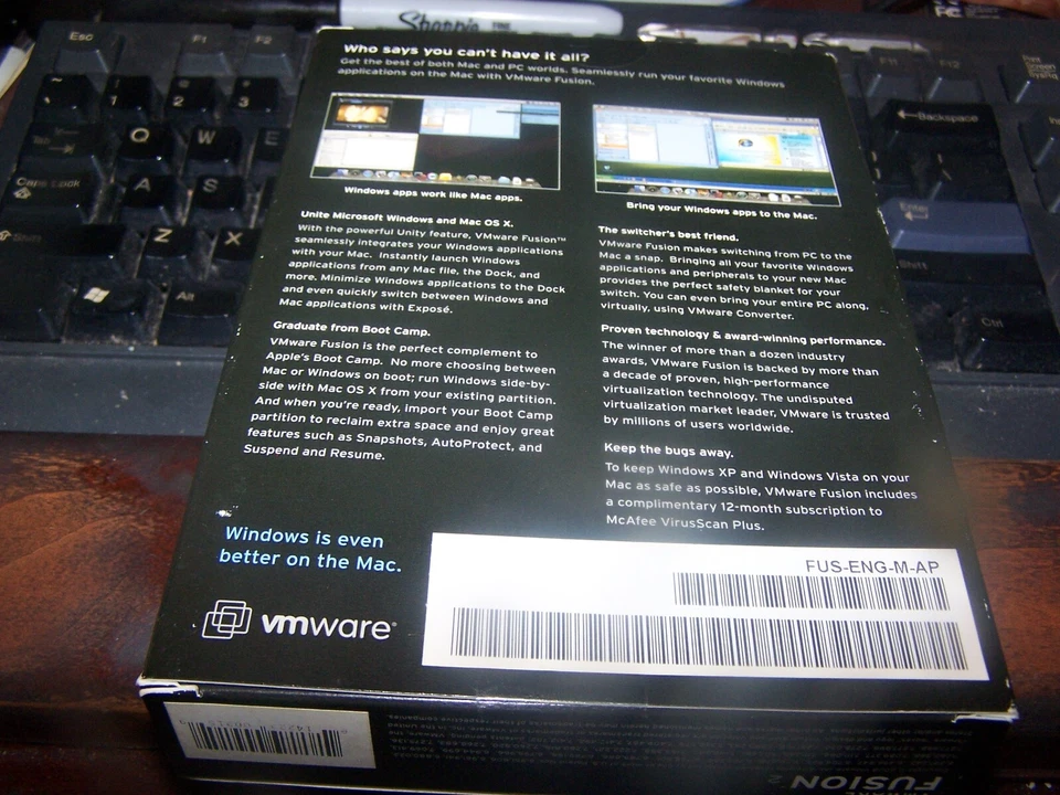VMWare Fusion 2 Academic with Key - Image 3 of 3