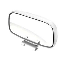 Blind Spot Mirror Auto 360° Wide Angle Convex Rear Side View Car Truck SUV White