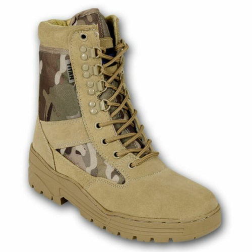 Botas de Patrulla del Desierto MTP Multicámara Combate Ejército Táctico Cadete Seguridad Militar - Imagen 2 de 4