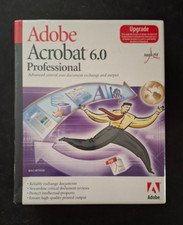 Adobe Acrobat 6.0 Professional Upgrade Version for MAC , New and Sealed.