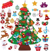 Diy Filz Weihnachtsbaum Kinder Goldpulver Dekoration 39 Zoll