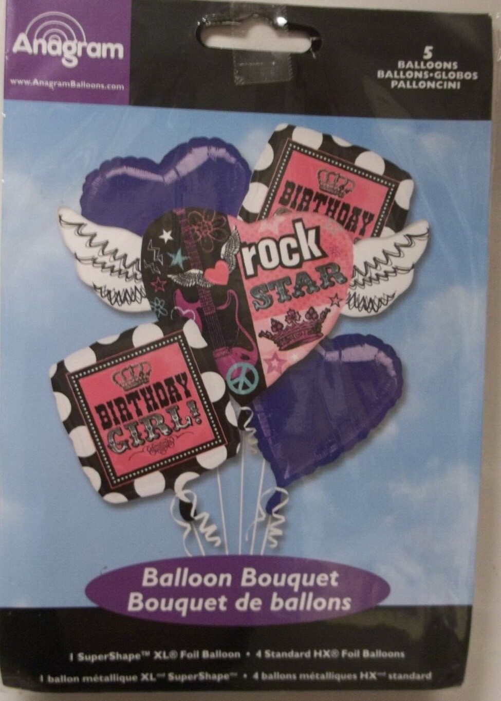 HAPPY BIRTHDAY BALLOON BOUQUETS -  Foil Mylar Balloons Party  - YOU PICK - NEW