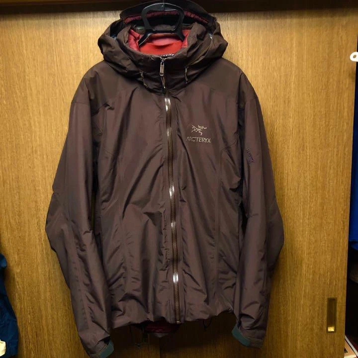 ARC TERYX FISSION AR Jacket Size M Brown Used