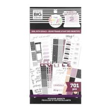 701 pc GIRLS WITH GOALS Me My Big Ideas 365 The Happy Planner Stickers