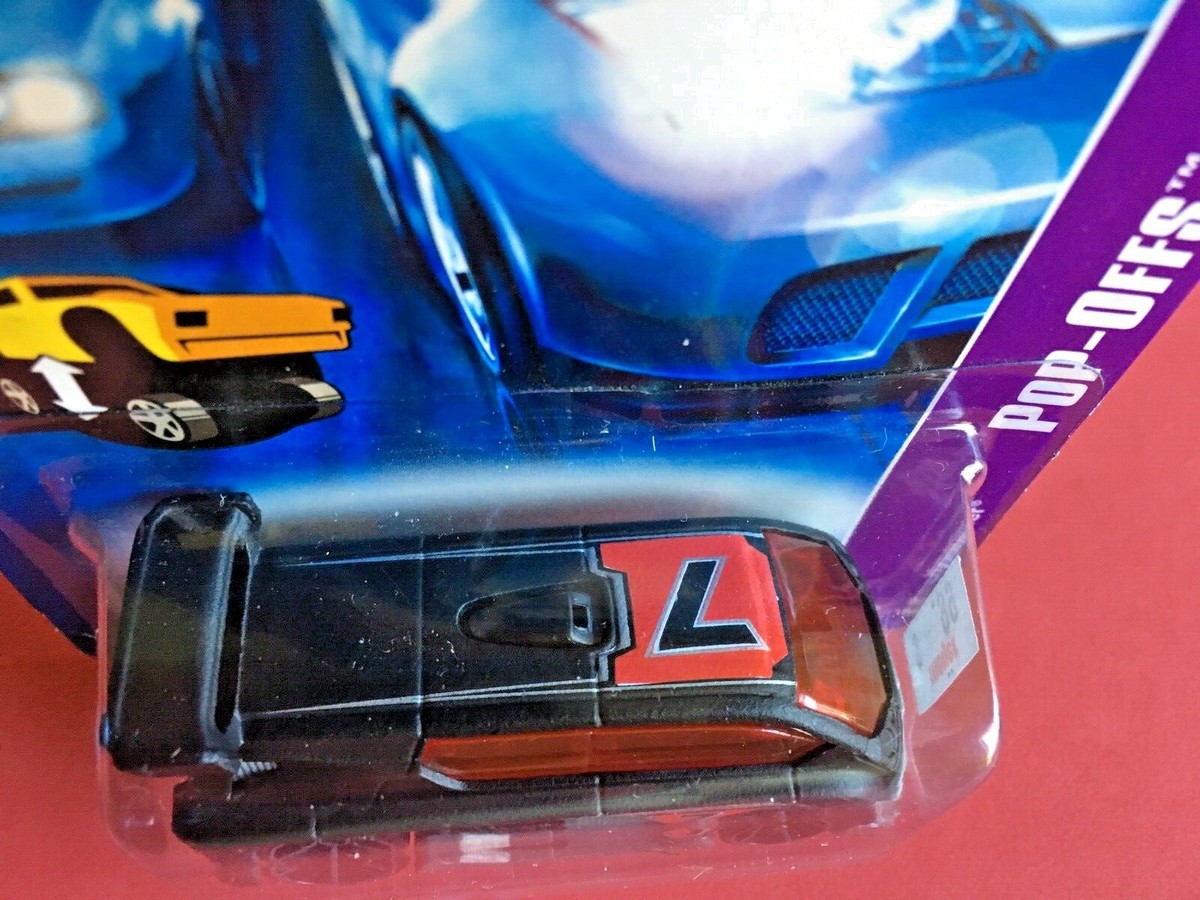 2007 Hot Wheels Hyperliner Pop-Offs Body Black 38/180 K7555