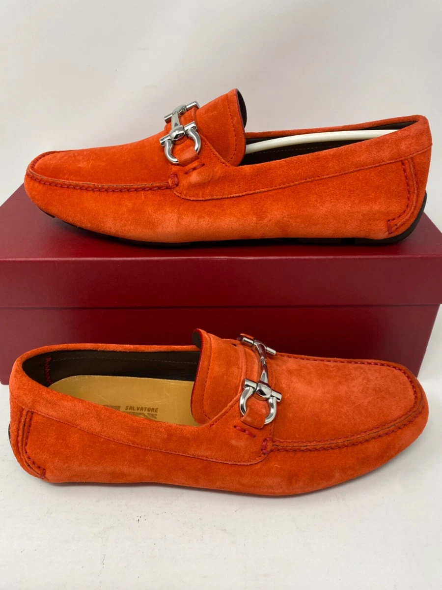 Ferragamo cheap suede drivers