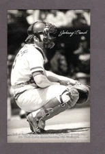 2013 Panini Golden Age Box Topper Exhibit Johnny Bench #10 HOF