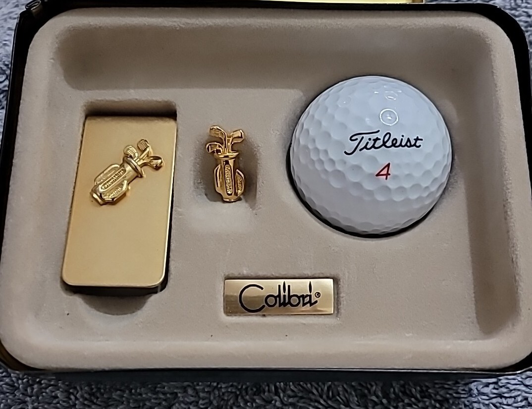 Colibri Golf Money Clip Gift Set for Men - Stylish & Functional Accessory-image