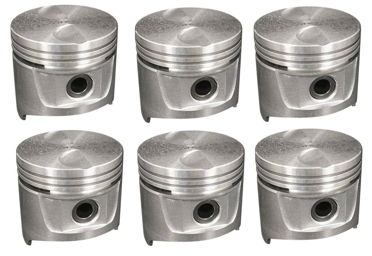 SILVOLITE Pistons Set/6 for Nissan/Datsun 240Z 2.4 L24+260Z SILVOLITE Pistons Set/6 for Nissan/Datsun 240Z 2.4 L24+260Z